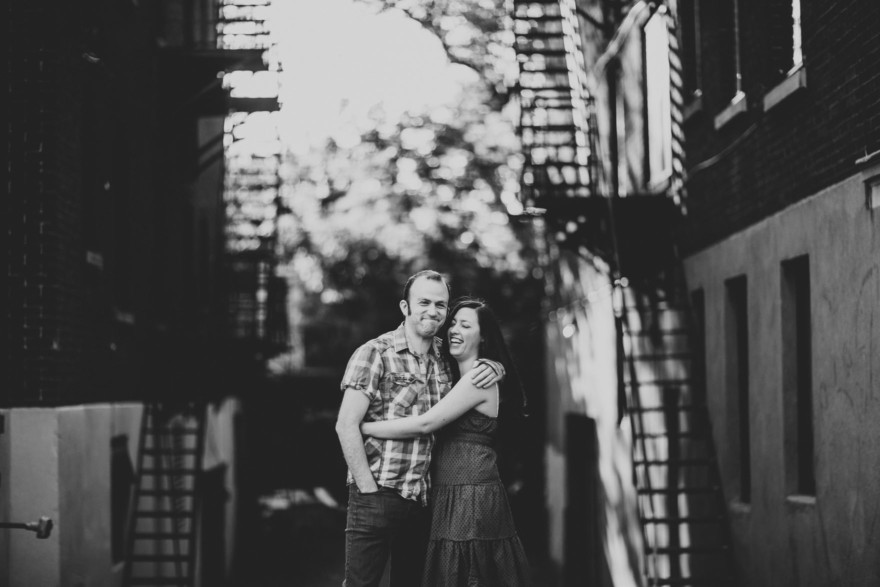 Snuggly Montreal Engagement &ndash; Photo by Let's Frolic Together