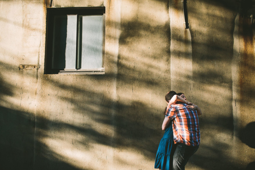Snuggly Montreal Engagement &ndash; Photo by Let's Frolic Together