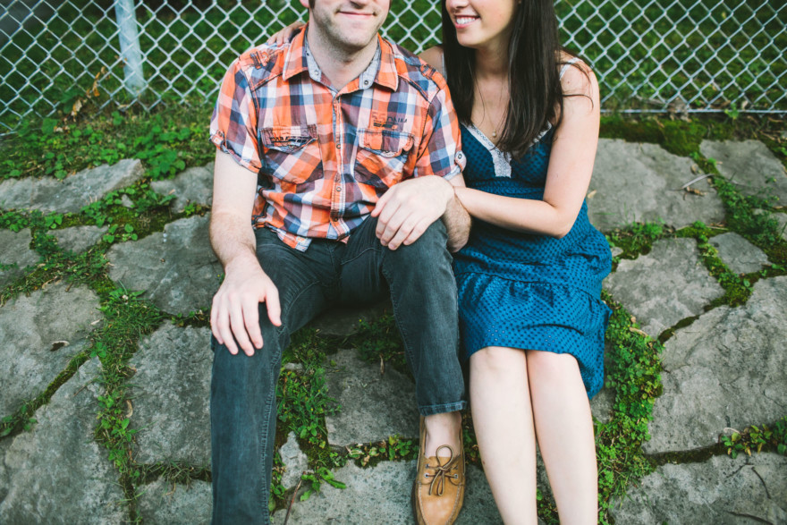 Snuggly Montreal Engagement &ndash; Photo by Let's Frolic Together