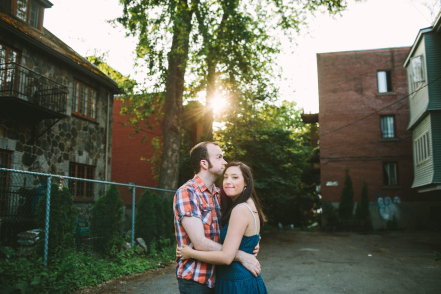 Snuggly Montreal Engagement &ndash; Photo by Let's Frolic Together