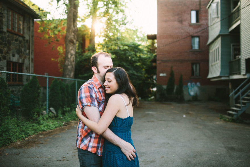 Snuggly Montreal Engagement &ndash; Photo by Let's Frolic Together