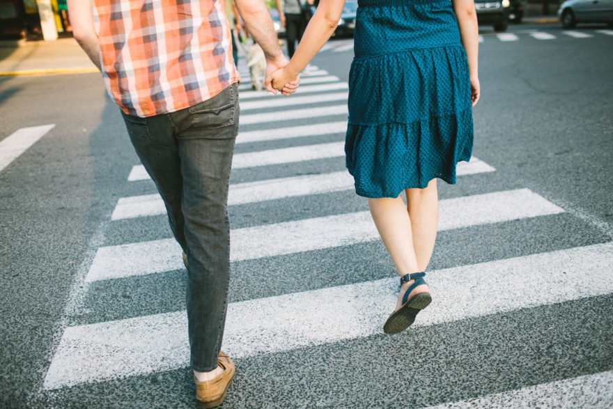 Snuggly Montreal Engagement &ndash; Photo by Let's Frolic Together