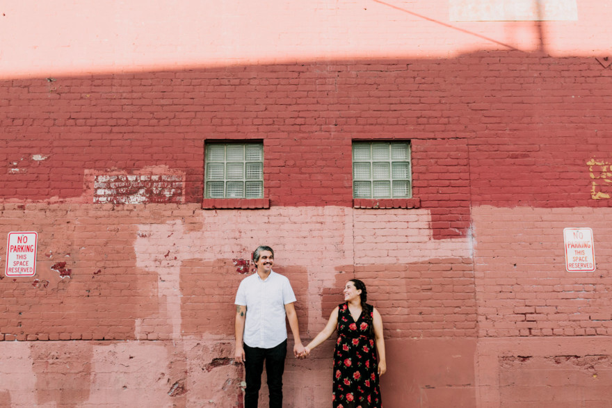 Love in the LA Arts District &ndash; Photo by Let's Frolic Together