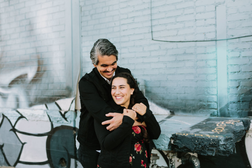 Love in the LA Arts District &ndash; Photo by Let's Frolic Together