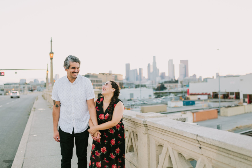Love in the LA Arts District &ndash; Photo by Let's Frolic Together