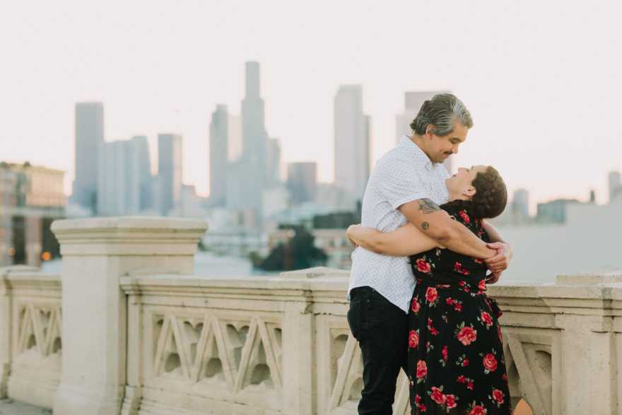 Love in the LA Arts District &ndash; Photo by Let's Frolic Together