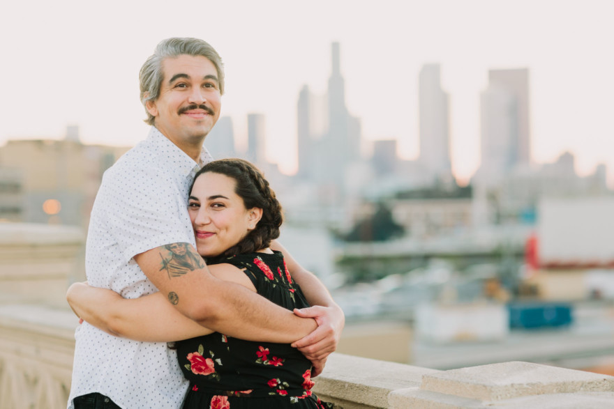Love in the LA Arts District &ndash; Photo by Let's Frolic Together