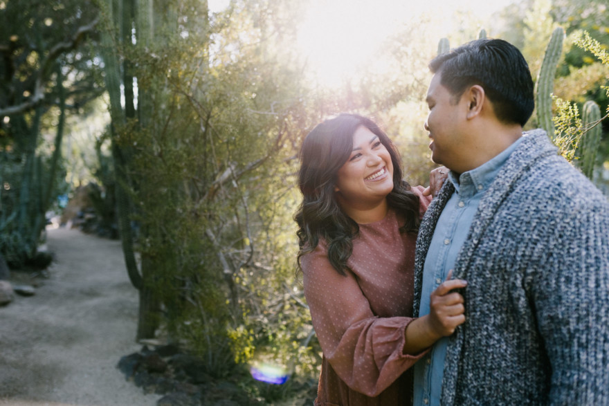 Moorten Garden at Golden Hour – Photo by Let's Frolic Together