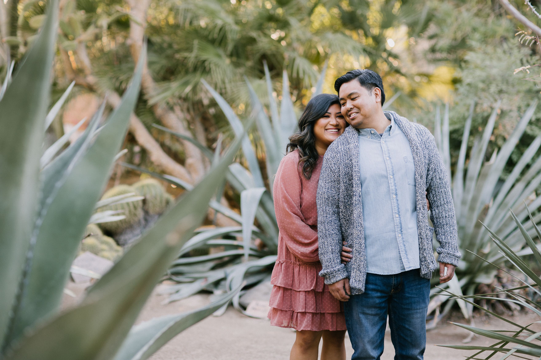 Moorten Garden at Golden Hour – Photo by Let's Frolic Together