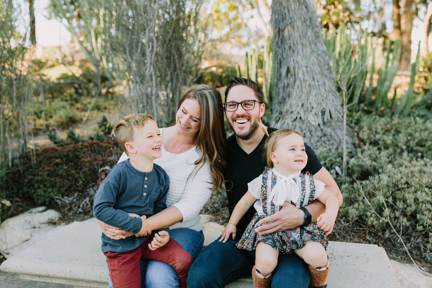 Family Fun in the Cactus Garden – Photo by Let's Frolic Together