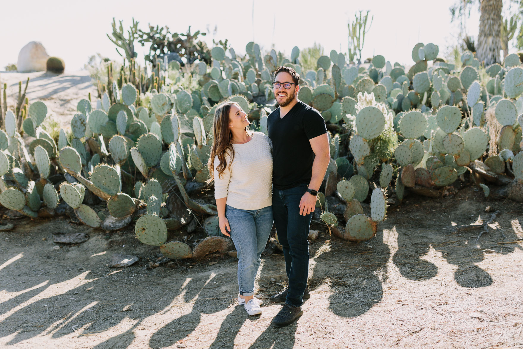 Family Fun in the Cactus Garden – Photo by Let's Frolic Together