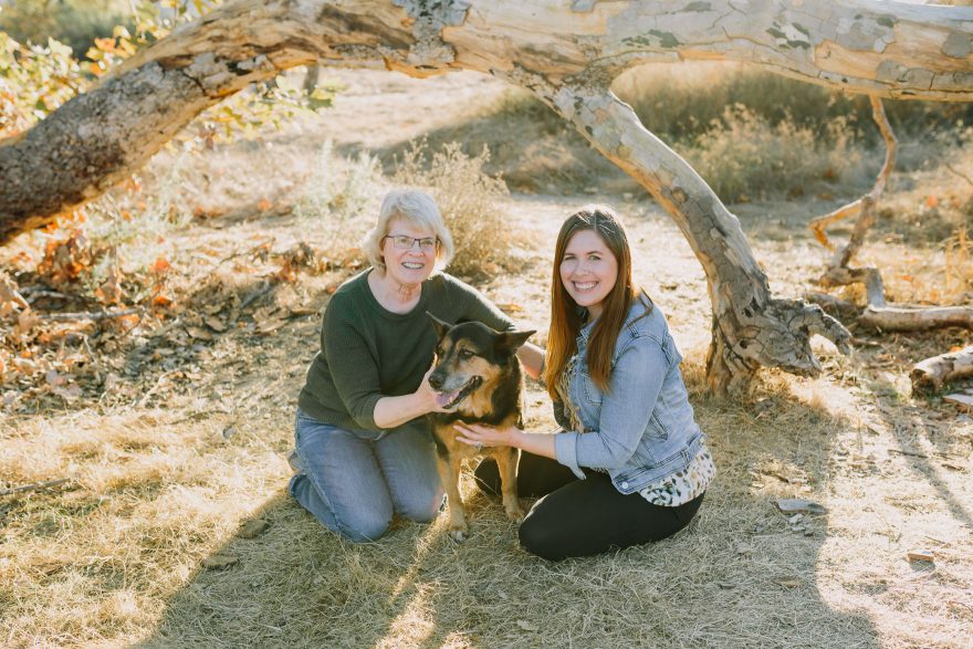 Golden Hour Puppy Snuggles – Photo by Let's Frolic Together
