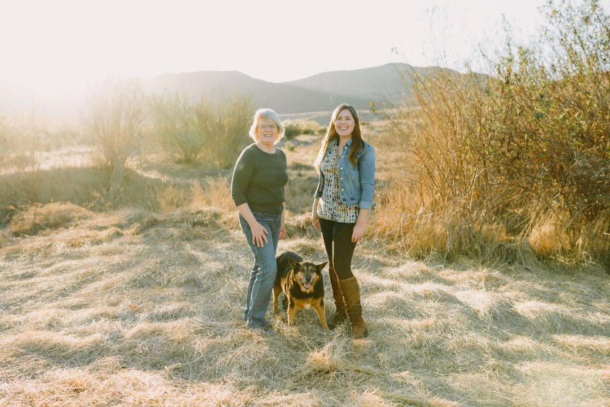 Golden Hour Puppy Snuggles – Photo by Let's Frolic Together