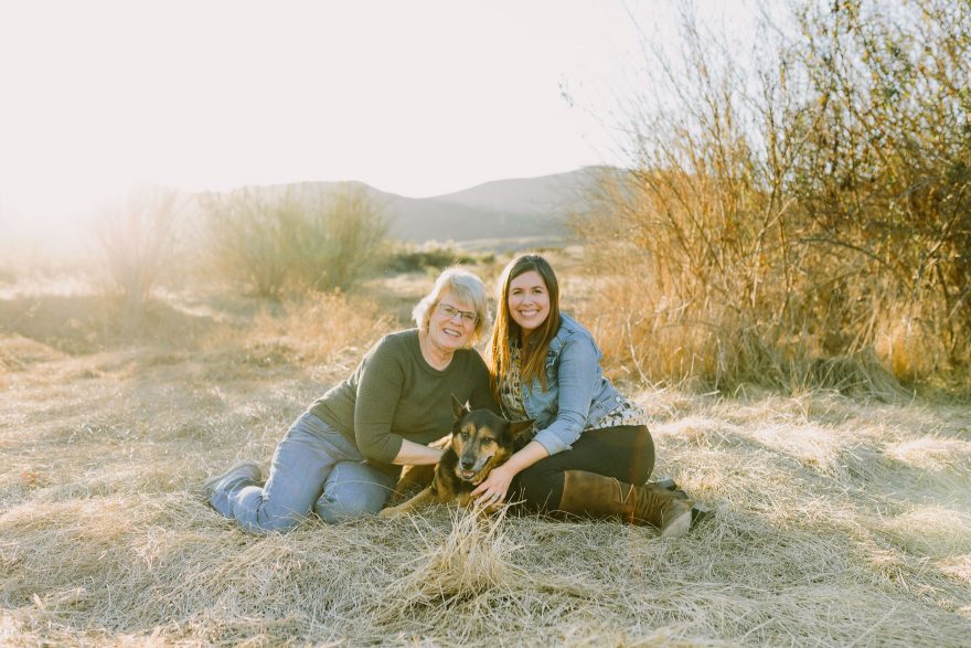 Golden Hour Puppy Snuggles – Photo by Let's Frolic Together