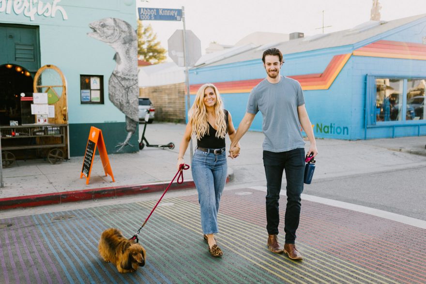 Venice Donuts & Dachshunds &ndash; Photo by Let's Frolic Together
