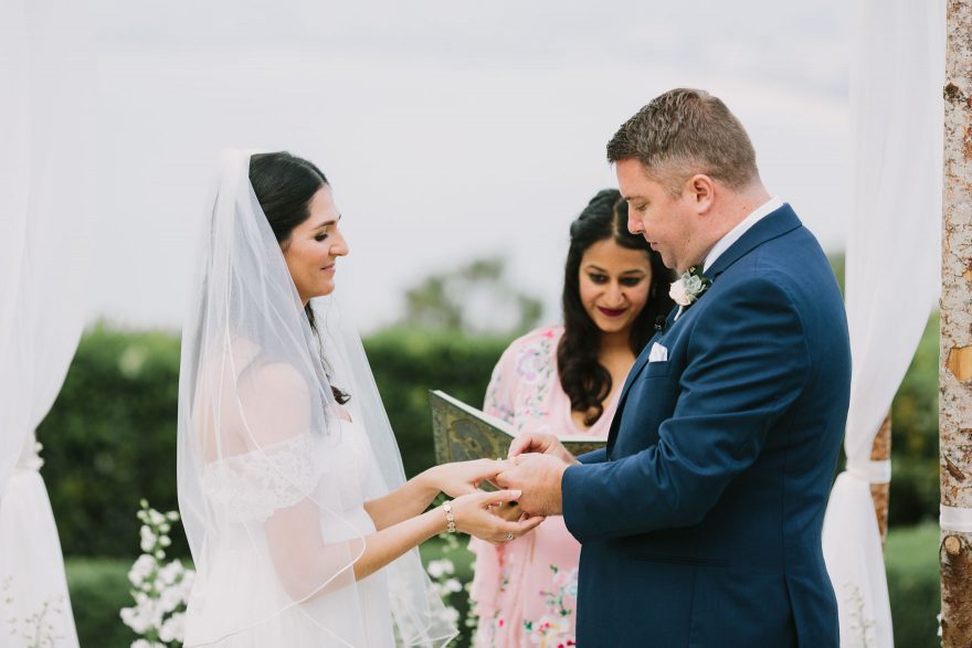 Sweet Seaside Garden Union &ndash; Photo by Let's Frolic Together