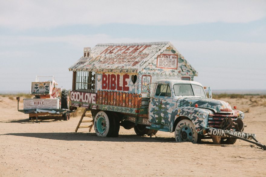 Mystic Muses on Salvation Mountain – Photo by Let's Frolic Together