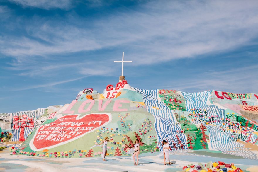Mystic Muses on Salvation Mountain – Photo by Let's Frolic Together