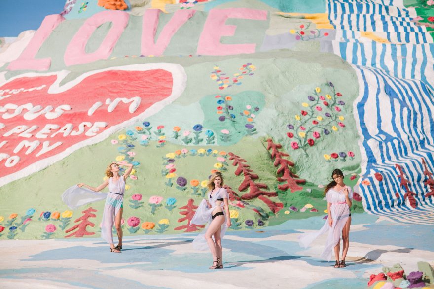 Mystic Muses on Salvation Mountain – Photo by Let's Frolic Together