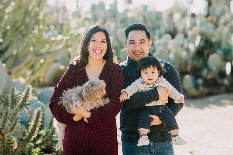 Cactus Garden Family Cuddles – Photo by Let's Frolic Together