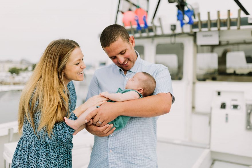 Boats & Newborn Baby Bliss &ndash; Photo by Let's Frolic Together