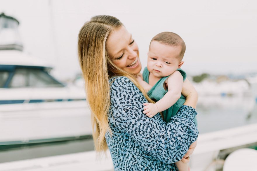 Boats & Newborn Baby Bliss &ndash; Photo by Let's Frolic Together