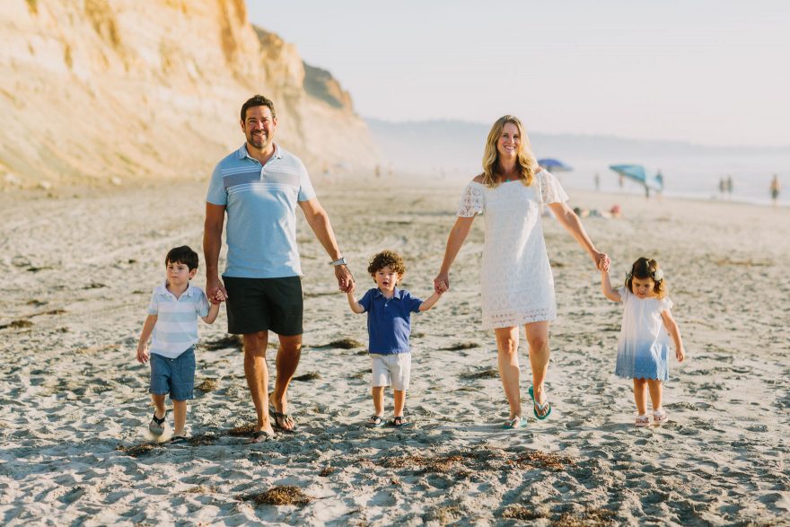 Family Beach Day at Torrey Pines – Photo by Let's Frolic Together