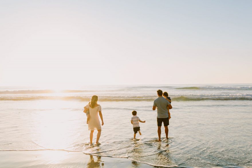 Family Beach Day at Torrey Pines – Photo by Let's Frolic Together