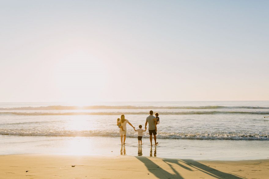 Family Beach Day at Torrey Pines – Photo by Let's Frolic Together