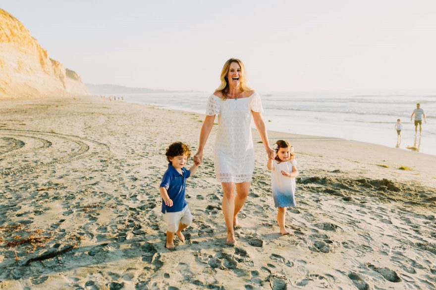 Family Beach Day at Torrey Pines – Photo by Let's Frolic Together