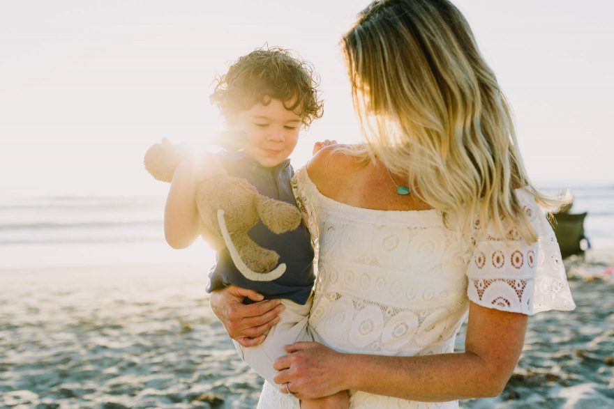 Family Beach Day at Torrey Pines – Photo by Let's Frolic Together