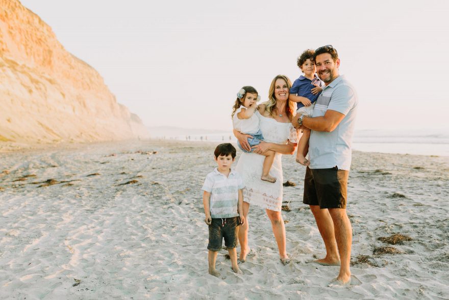 Family Beach Day at Torrey Pines – Photo by Let's Frolic Together