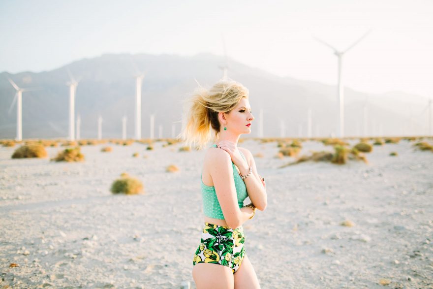 Cheeky Desert Swimsuit Editorial &ndash; Photo by Let's Frolic Together