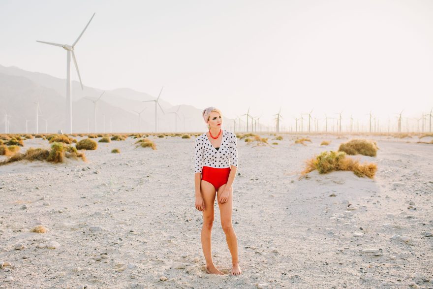 Cheeky Desert Swimsuit Editorial &ndash; Photo by Let's Frolic Together