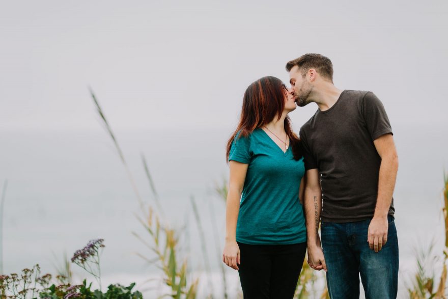 A Chilly Beach Day Cuddle &ndash; Photo by Let's Frolic Together