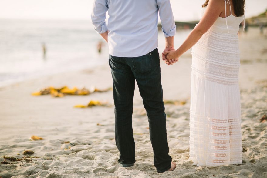 Baby Bump and Sandy Toes – Photo by Let's Frolic Together