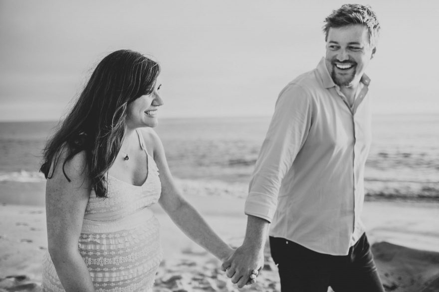 Baby Bump and Sandy Toes – Photo by Let's Frolic Together