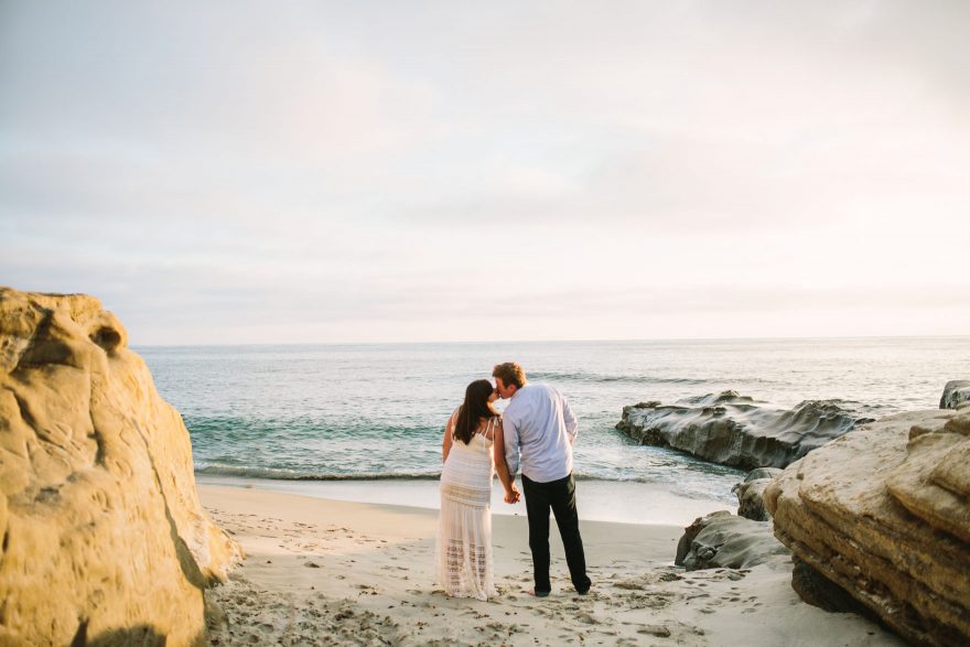 Baby Bump and Sandy Toes – Photo by Let's Frolic Together