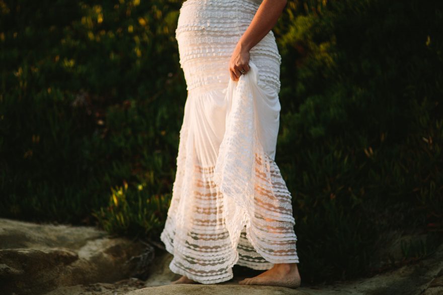Baby Bump and Sandy Toes – Photo by Let's Frolic Together