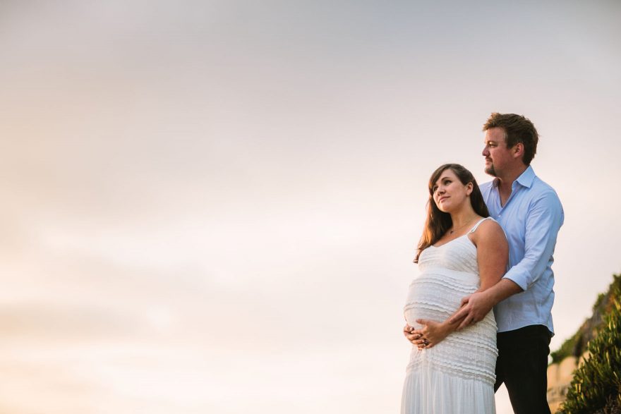 Baby Bump and Sandy Toes – Photo by Let's Frolic Together