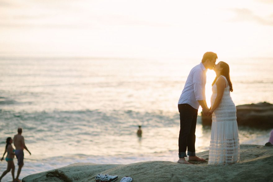Baby Bump and Sandy Toes – Photo by Let's Frolic Together
