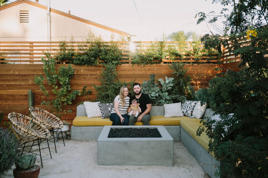 A Cozy Family Garden Hangout &ndash; Photo by Let's Frolic Together