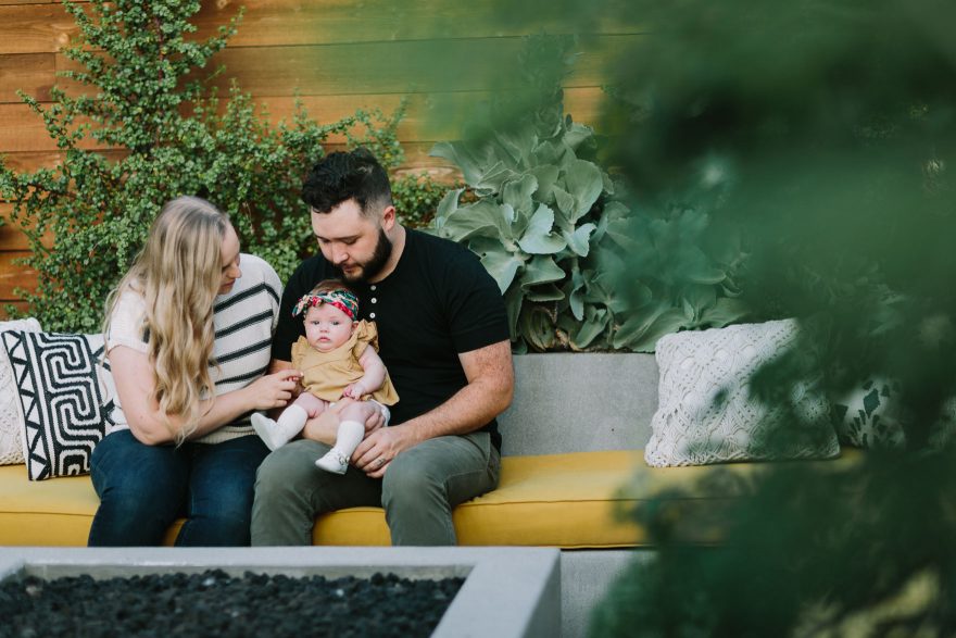 A Cozy Family Garden Hangout &ndash; Photo by Let's Frolic Together