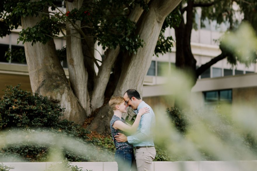 Science and Retriever Snuggles &ndash; Photo by Let's Frolic Together