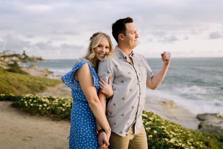 Snuggling under Watercolor Skies &ndash; Photo by Let's Frolic Together