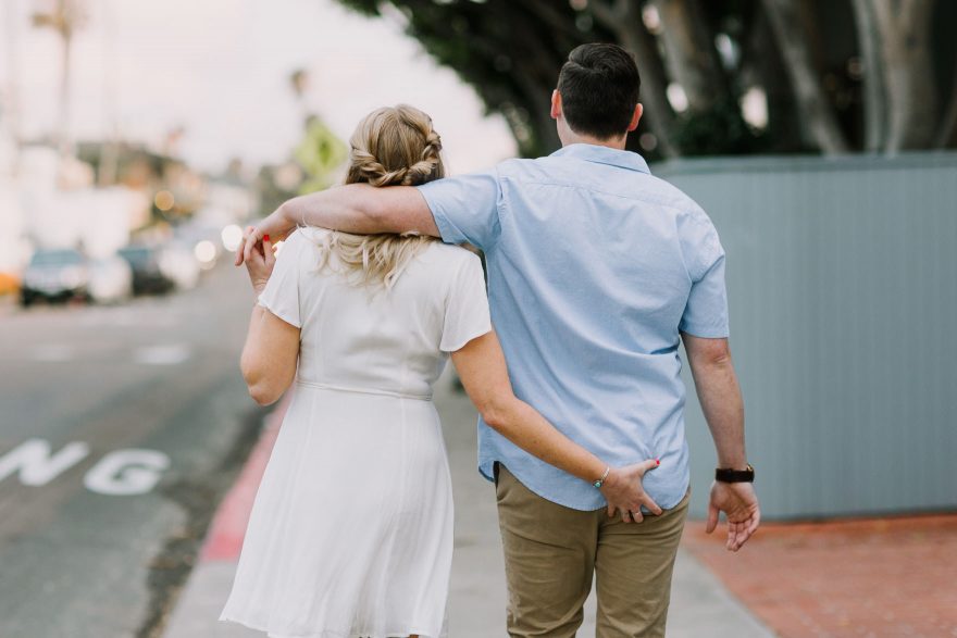 Snuggling under Watercolor Skies &ndash; Photo by Let's Frolic Together