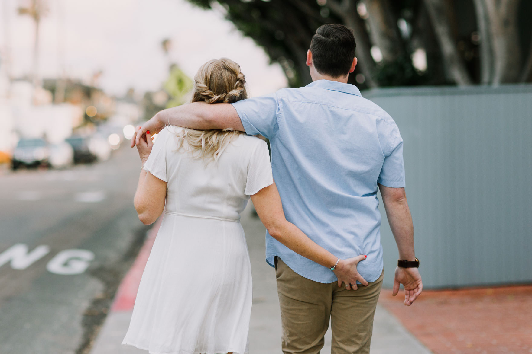 Snuggling under Watercolor Skies – Photo by Let's Frolic Together