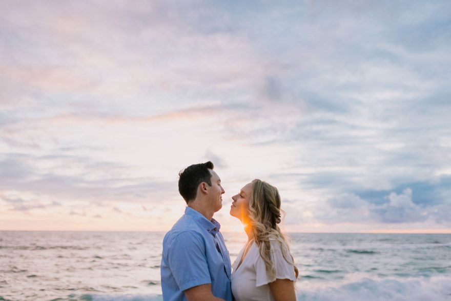Snuggling under Watercolor Skies &ndash; Photo by Let's Frolic Together