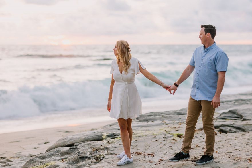 Snuggling under Watercolor Skies &ndash; Photo by Let's Frolic Together