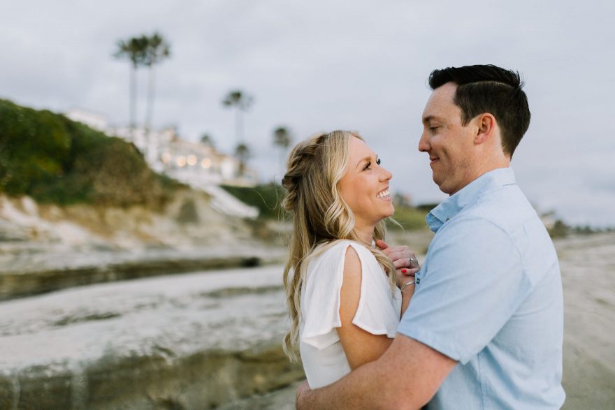 Snuggling under Watercolor Skies &ndash; Photo by Let's Frolic Together